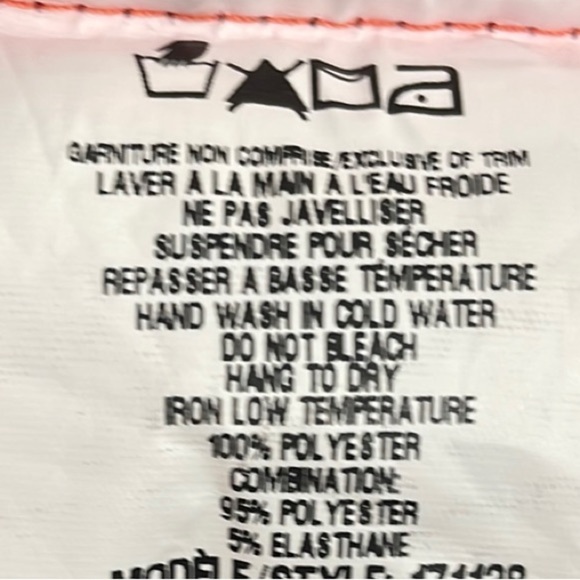 Frank Lyman Design Multicolour Tropical Cocktail Dress Laser Cut Lace Size 12 - Picture 4 of 10